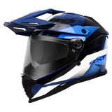 RXT ADV-65 Gloss Black/Grey/Blue Helmet