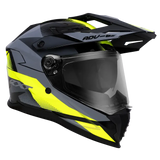 RXT ADV-65 Gloss Black/Grey/Yellow Helmet