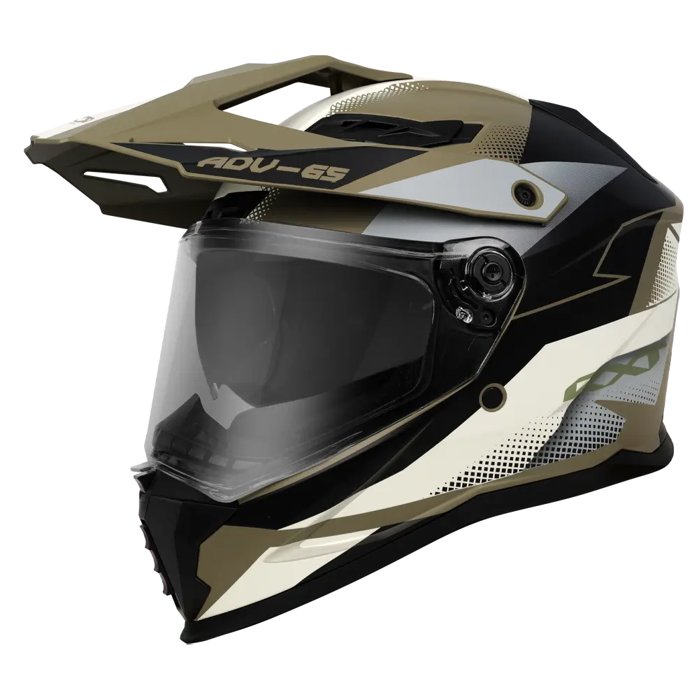 RXT ADV-65 Matte Black/Grey/Military Green Helmet