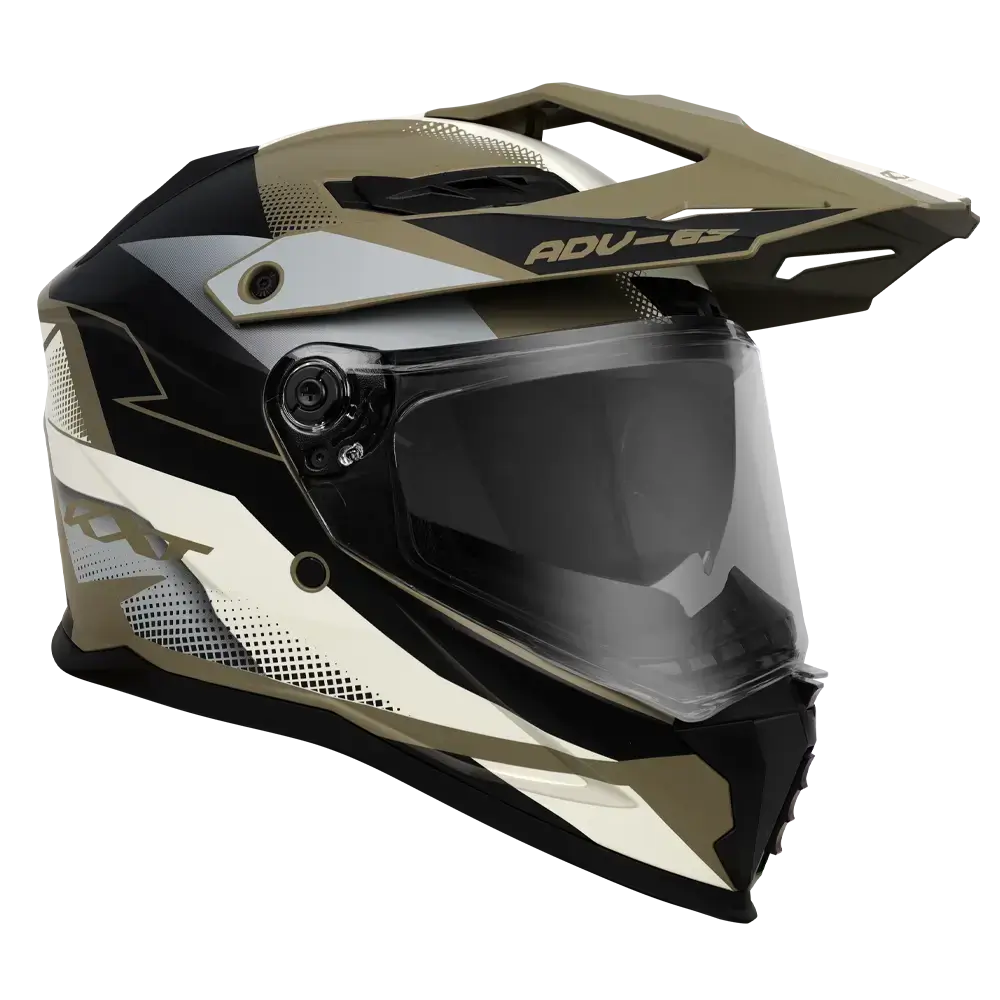 RXT ADV-65 Matte Black/Grey/Military Green Helmet