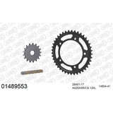 AFAM AF01489553 A525XSR2-G 116L Chain & 17-41T Steel Sprocket Kit for Suzuki DL1000 V-Strom ABS 14-19