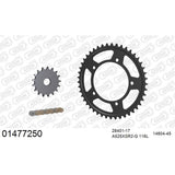 AFAM AF01490552 A525XSR2-G 120L Chain & 17-45T Steel Sprocket Kit for Suzuki V-Strom 1050 (DE) 2023