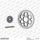 AFAM AF05097200 A530XHR2-G 114L Chain & 15-40T Steel Sprocket Kit for Ducati Multistrada 1260 18-20