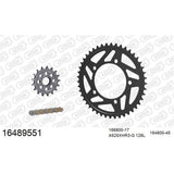AFAM AF16489552 A525XHR3-G 128L Chain & 17-45T Steel Sprocket Kit for BMW S 1000 XR 20-23