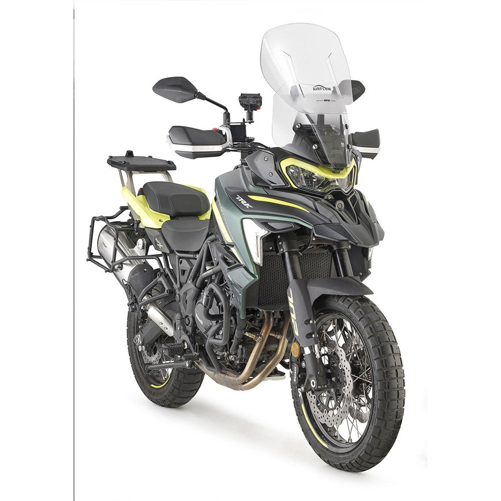 Givi AF8717 Airflow Sliding Clear Windshield (Maximum 59 x 38cm & 12cm travel) for Benelli TRK702/TRK702 X 23-24