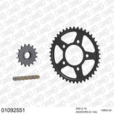 AFAM AFKIT102991 A525XHR3-G 124L Chain & 16-42T Steel Sprocket Kit for Suzuki GSX250R 17-20