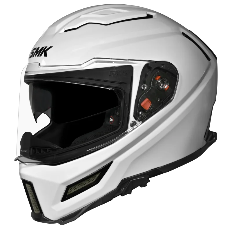 SMK Agnar White GL100 Helmet