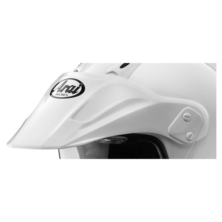 Arai AH031520 Dual Sport Peak White w/Clear Visor for DS Helmets