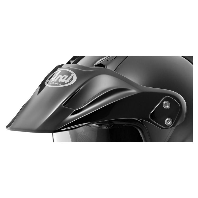 Arai AH031524 Dual Sport Peak Black w/Light Tint Visor for DS Helmets