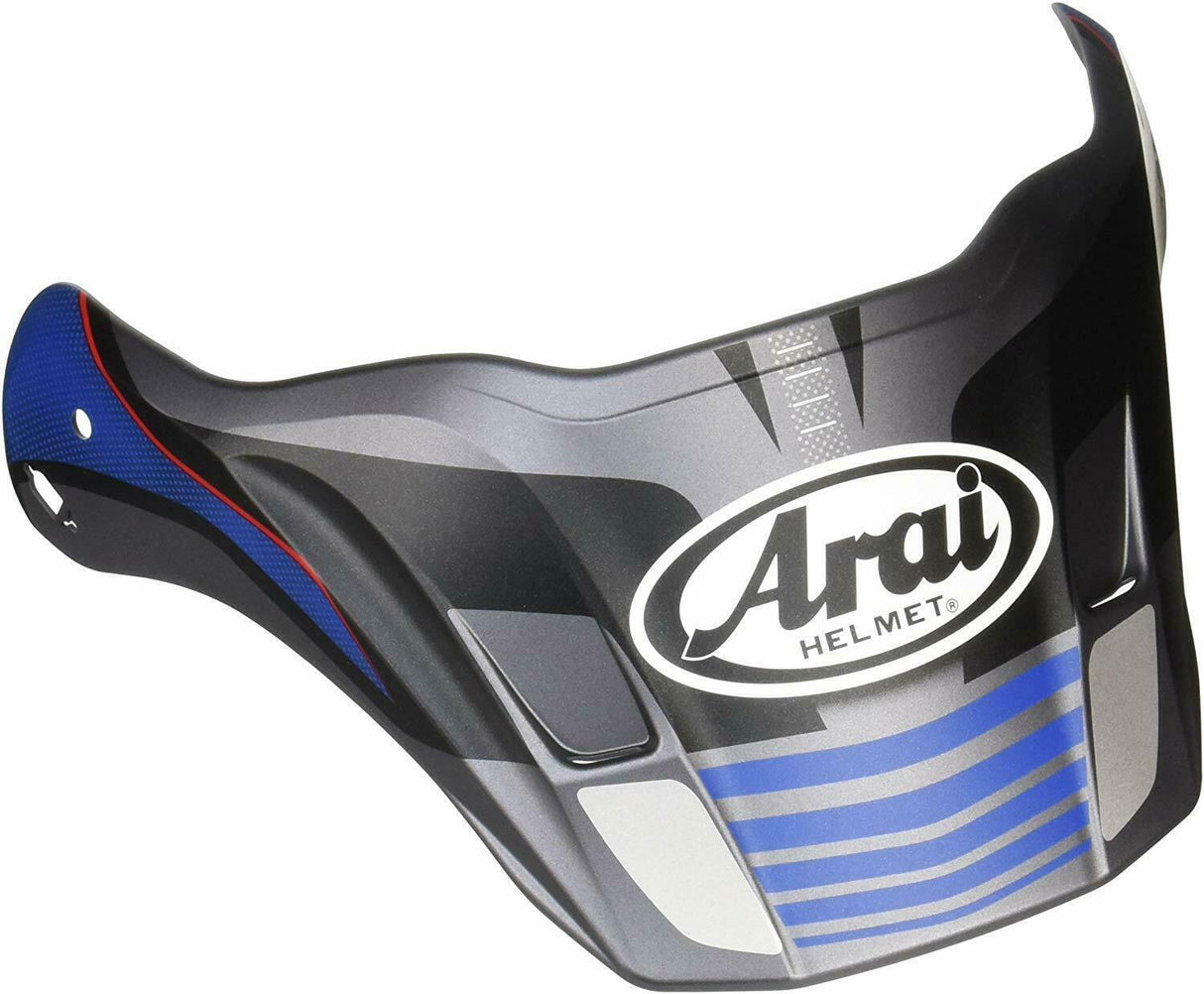 Arai Replacement Peak Vision Grey/Blue/Black for XD-4 Helmets