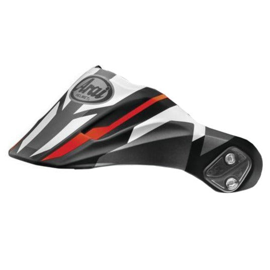 Arai Replacement Peak Depart Grey/Red for XD-4 Helmets