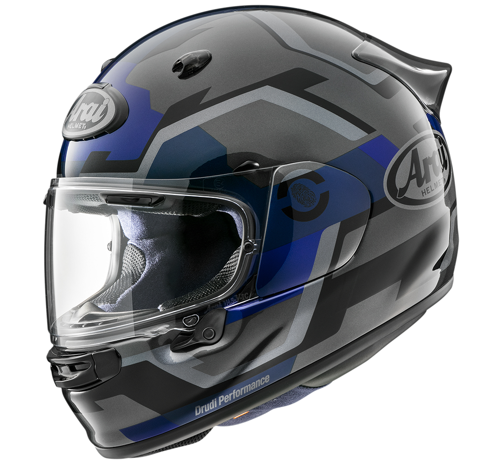 Arai Quantic Face Blue Helmet