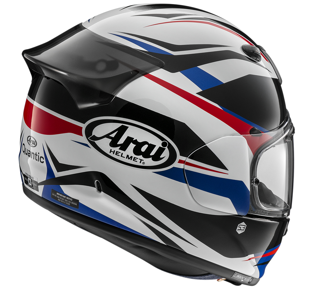 Arai Quantic Ray White Helmet