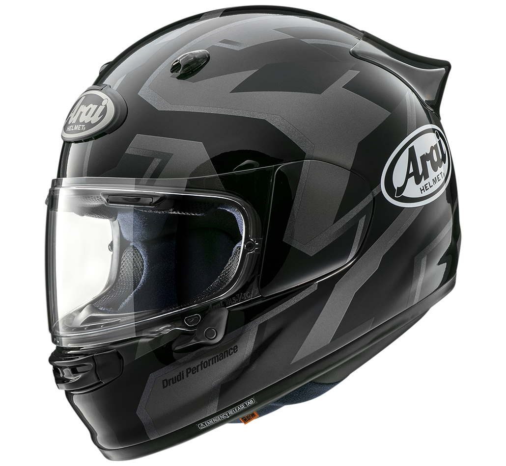 Arai Quantic Robotik Black Helmet [XL][INTERNAL]