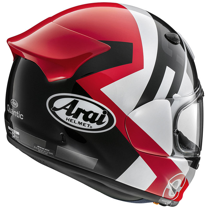 Arai Quantic Space Red Helmet