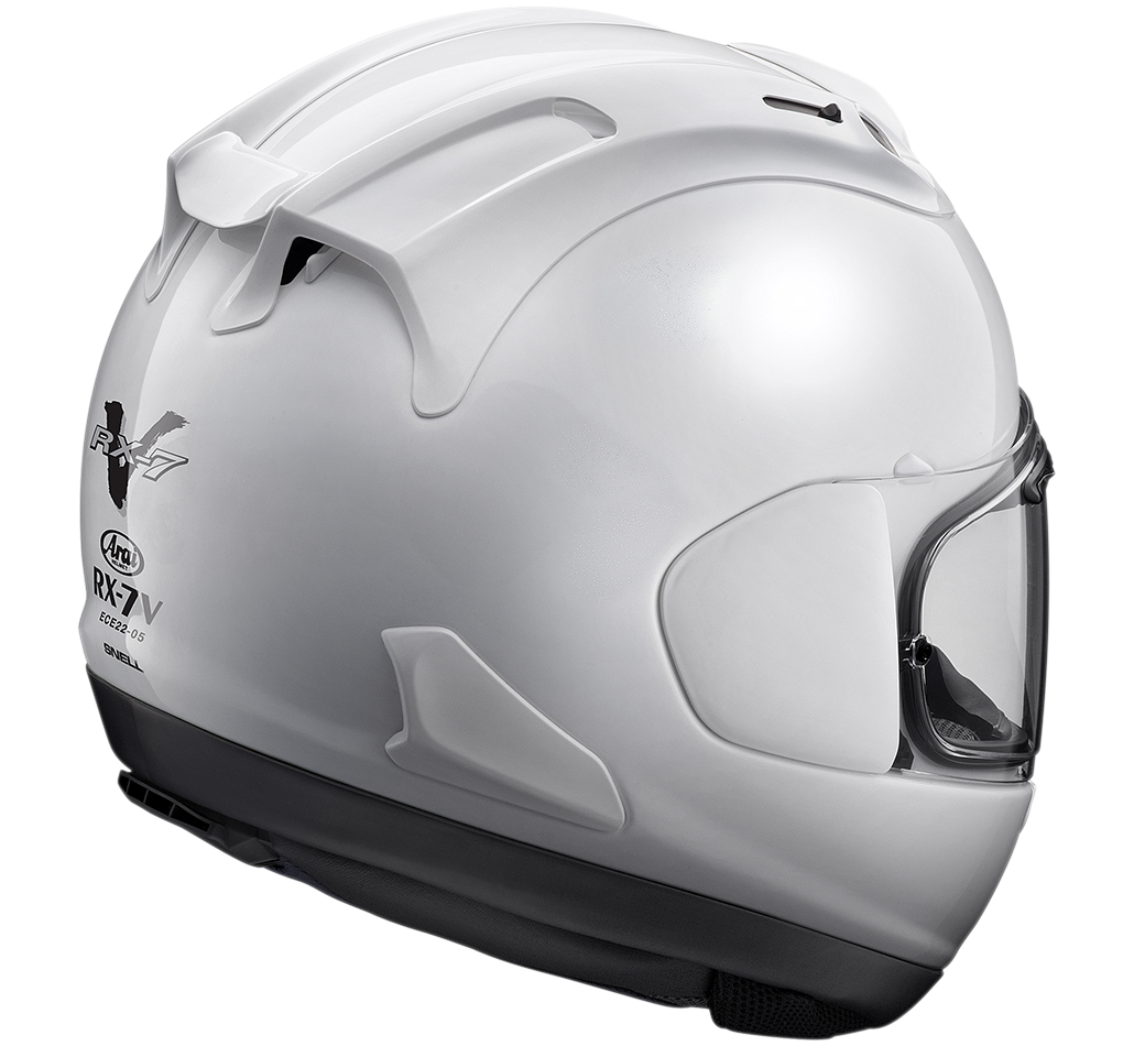 Arai RX-7V EVO Gloss White Helmet [Size: LG] [INTERNAL]