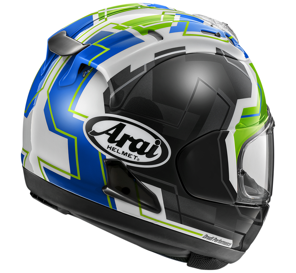 Arai RX-7V EVO Jonathan Rea 65 Green Helmet