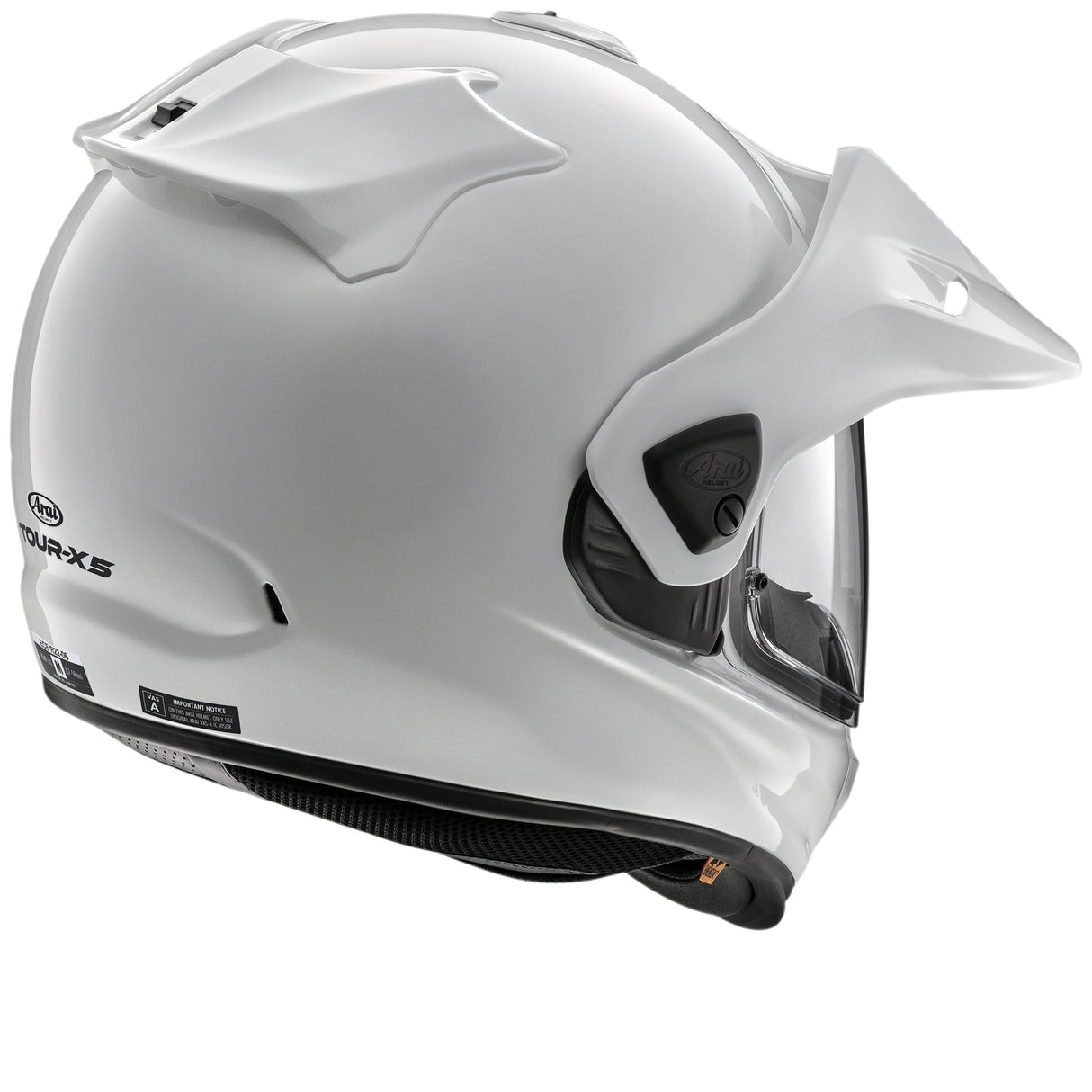 Arai Tour-X5 Gloss White Helmet [SM][INTERNAL]
