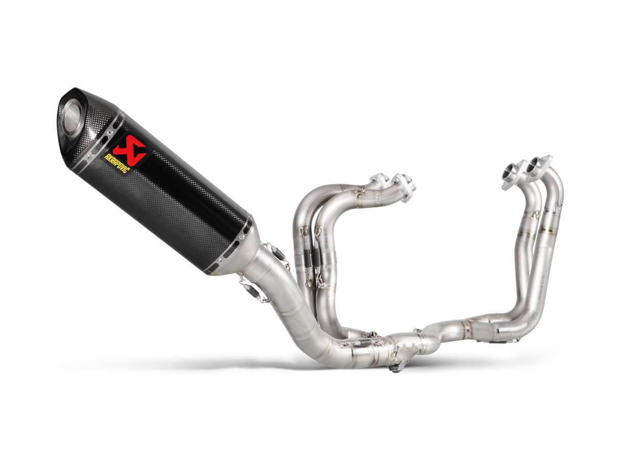 Akrapovic Evolution Line Carbon Exhaust System w/Carbon End Cap for Aprilia RSV4 15-20