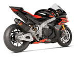 Akrapovic Evolution Line Carbon Exhaust System w/Carbon End Cap for Aprilia RSV4 21-Up