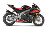 Akrapovic Evolution Line Carbon Exhaust System w/Carbon End Cap for Aprilia RSV4 21-Up