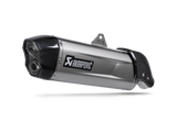 Akrapovic Slip-On Line Titanium Muffler System w/Carbon End Cap for Aprilia Tuareg 660 22-Up