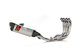 Akrapovic Evolution Line Titanium Exhaust System w/Carbon End Cap for BMW S 1000 R/M 1000 R 21-Up/S 1000 RR/M 1000 RR 19-Up