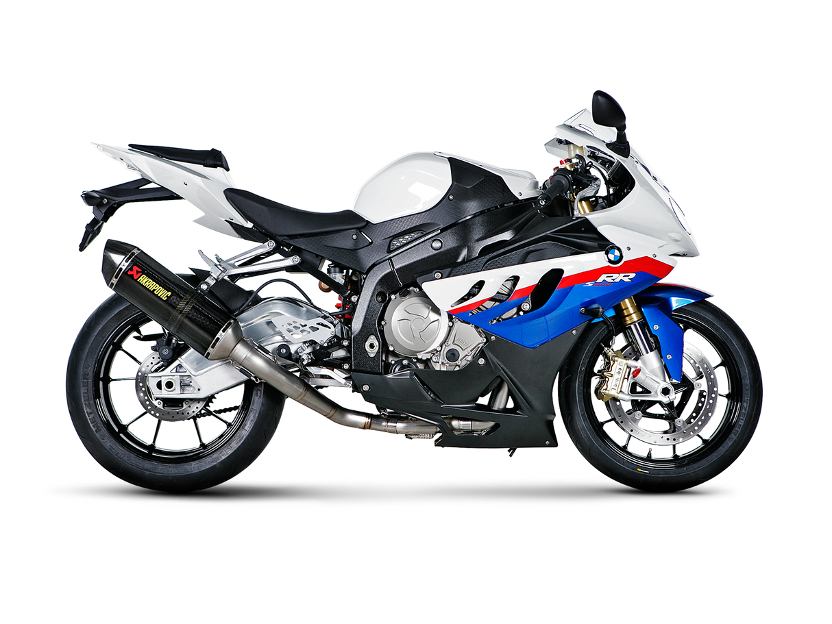 Akrapovic Racing Line Carbon Exhaust System w/Carbon End Cap for BMW S 1000 RR/M 1000 RR 10-14