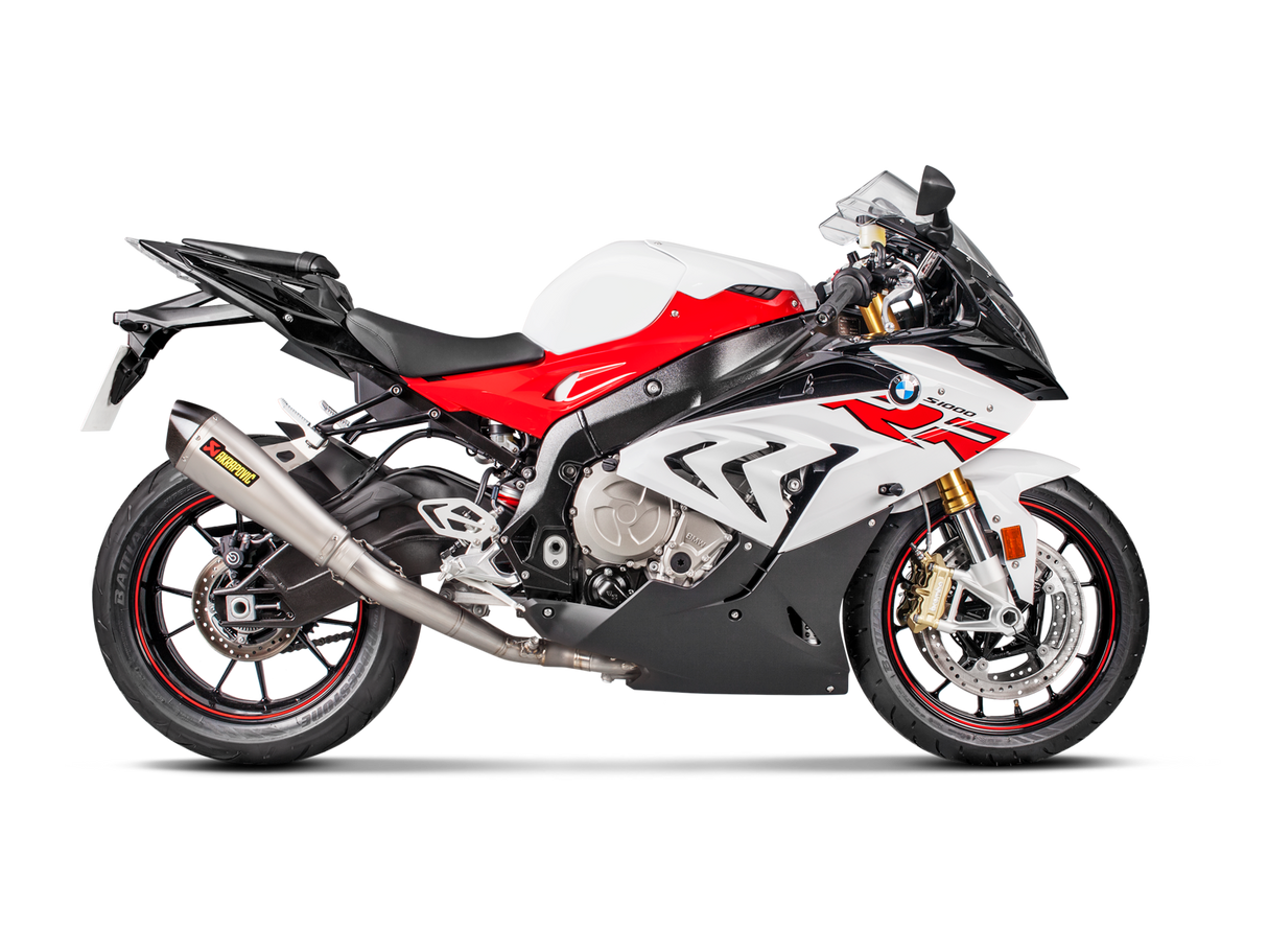 Akrapovic Racing Line Titanium Exhaust System w/Carbon End Cap for BMW S 1000 RR/M 1000 RR 15-18