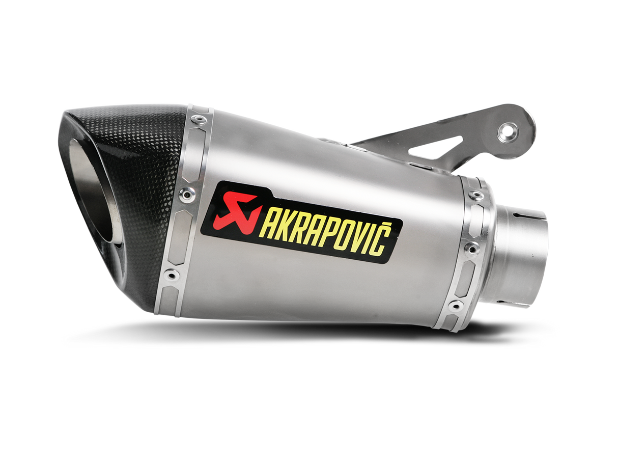 Akrapovic Slip-On Line Titanium Muffler System w/Carbon End Cap for BMW S 1000 R/M 1000 R 14-16/S 1000 RR/M 1000 RR 10-14