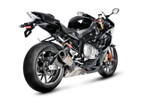 Akrapovic Slip-On Line Titanium Muffler System w/Carbon End Cap for BMW S 1000 R/M 1000 R 14-16/S 1000 RR/M 1000 RR 10-14