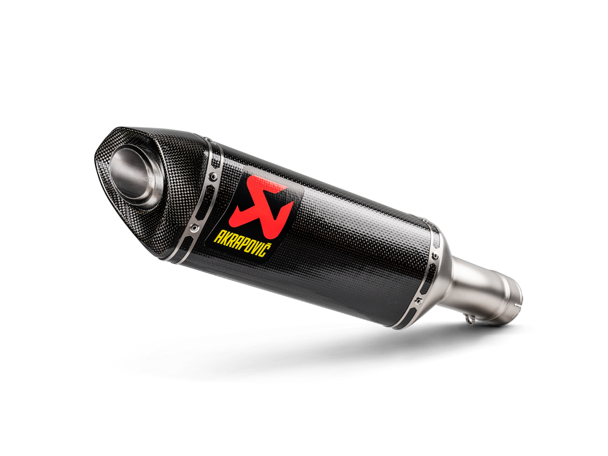 Akrapovic Slip-On Line Carbon Muffler System w/Carbon End Cap for BMW S 1000 RR/M 1000 RR 19-Up