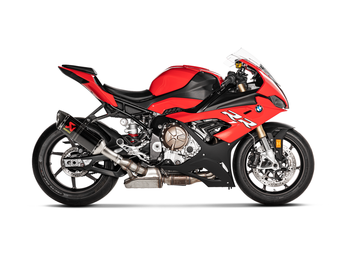 Akrapovic Slip-On Line Carbon Muffler System w/Carbon End Cap for BMW S 1000 RR/M 1000 RR 19-Up