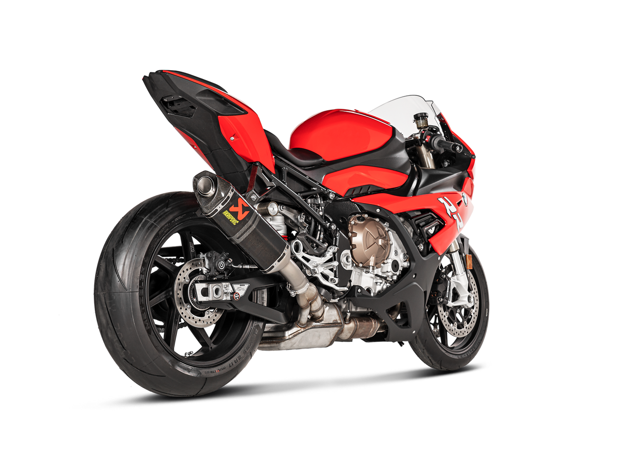 Akrapovic Slip-On Line Carbon Muffler System w/Carbon End Cap for BMW S 1000 RR/M 1000 RR 19-Up