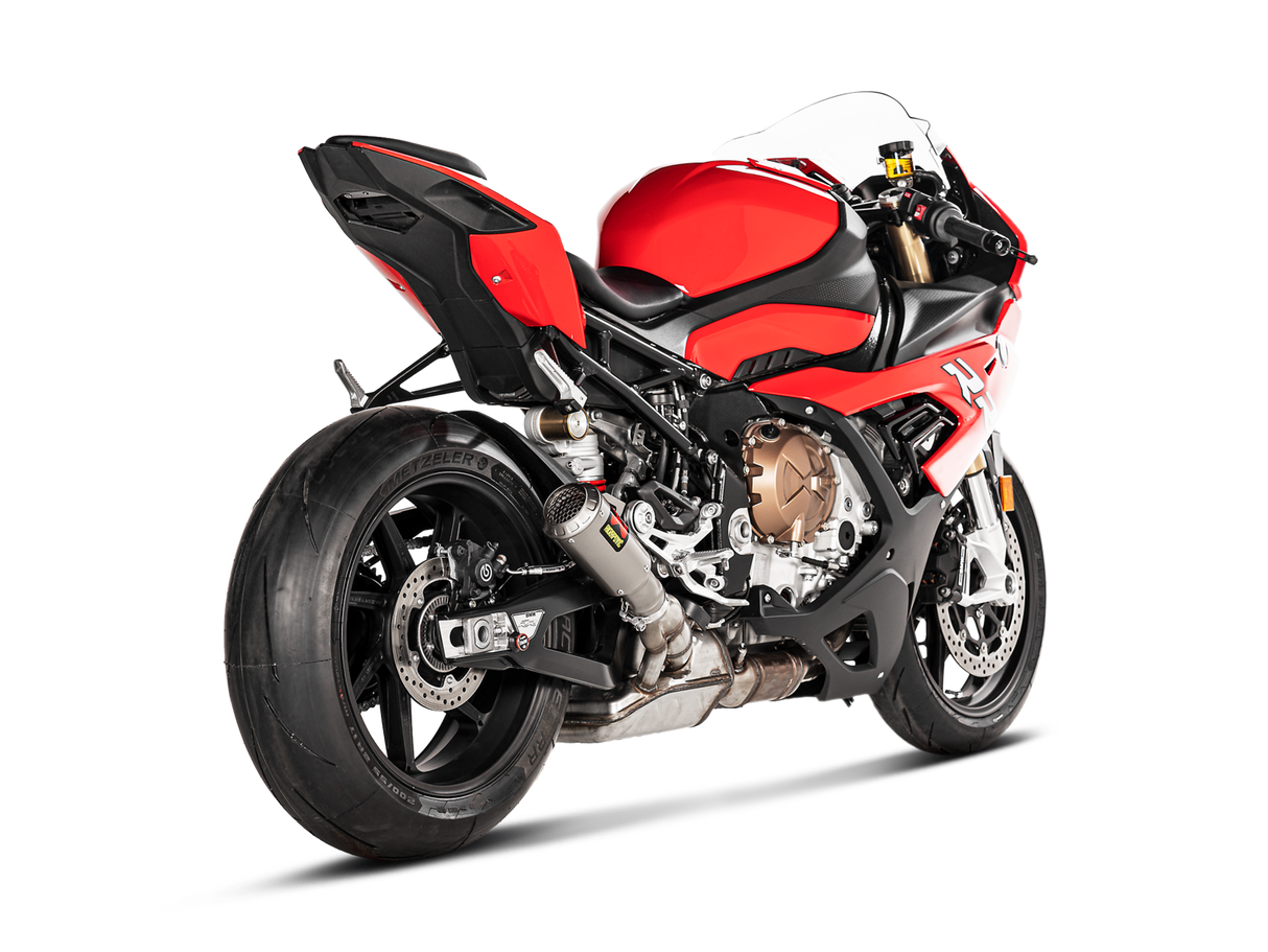 Akrapovic Slip-On Line Titanium Muffler System w/Titanium End Cap for BMW S 1000 RR/M 1000 RR 19-Up