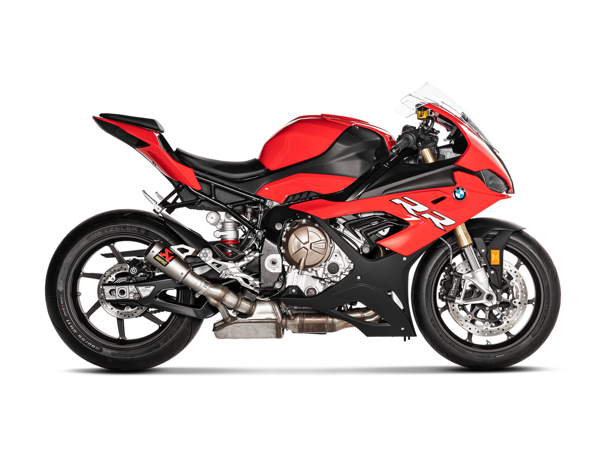 Akrapovic Slip-On Line Titanium Muffler System w/Titanium End Cap for BMW S 1000 RR/M 1000 RR 19-Up