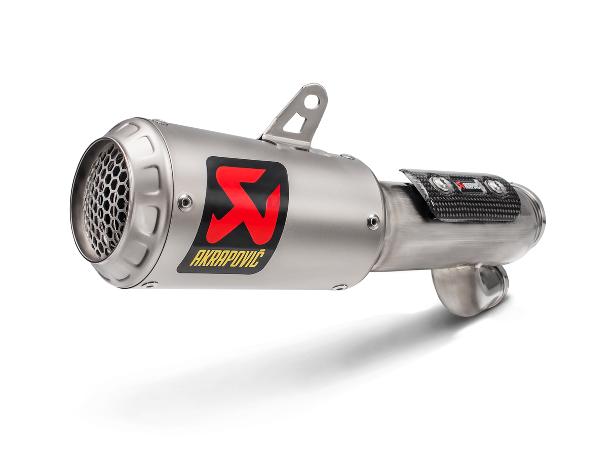 Akrapovic Slip-On Line Titanium Muffler System w/Titanium End Cap for BMW S 1000 R/M 1000 R 17 20