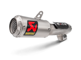 Akrapovic Slip-On Line Titanium Muffler System w/Titanium End Cap for BMW S 1000 R/M 1000 R 17 20