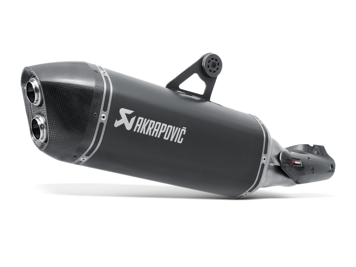 Akrapovic Slip-On Line Black Titanium Muffler System w/Carbon End Cap for BMW R 1200 GS 13-16