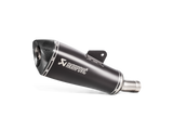 Akrapovic Slip-On Line Black Titanium Muffler System w/Carbon End Cap for BMW R 1200 R 15-18