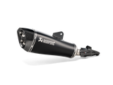 Akrapovic Slip-On Line Black Titanium Muffler System w/Carbon End Cap for BMW R 1250 RT 19-Up