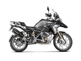 Akrapovic Slip-On Line Black Titanium Muffler System w/Carbon End Cap for BMW R 1250 GS/R 1250 GS Adventure 19-23