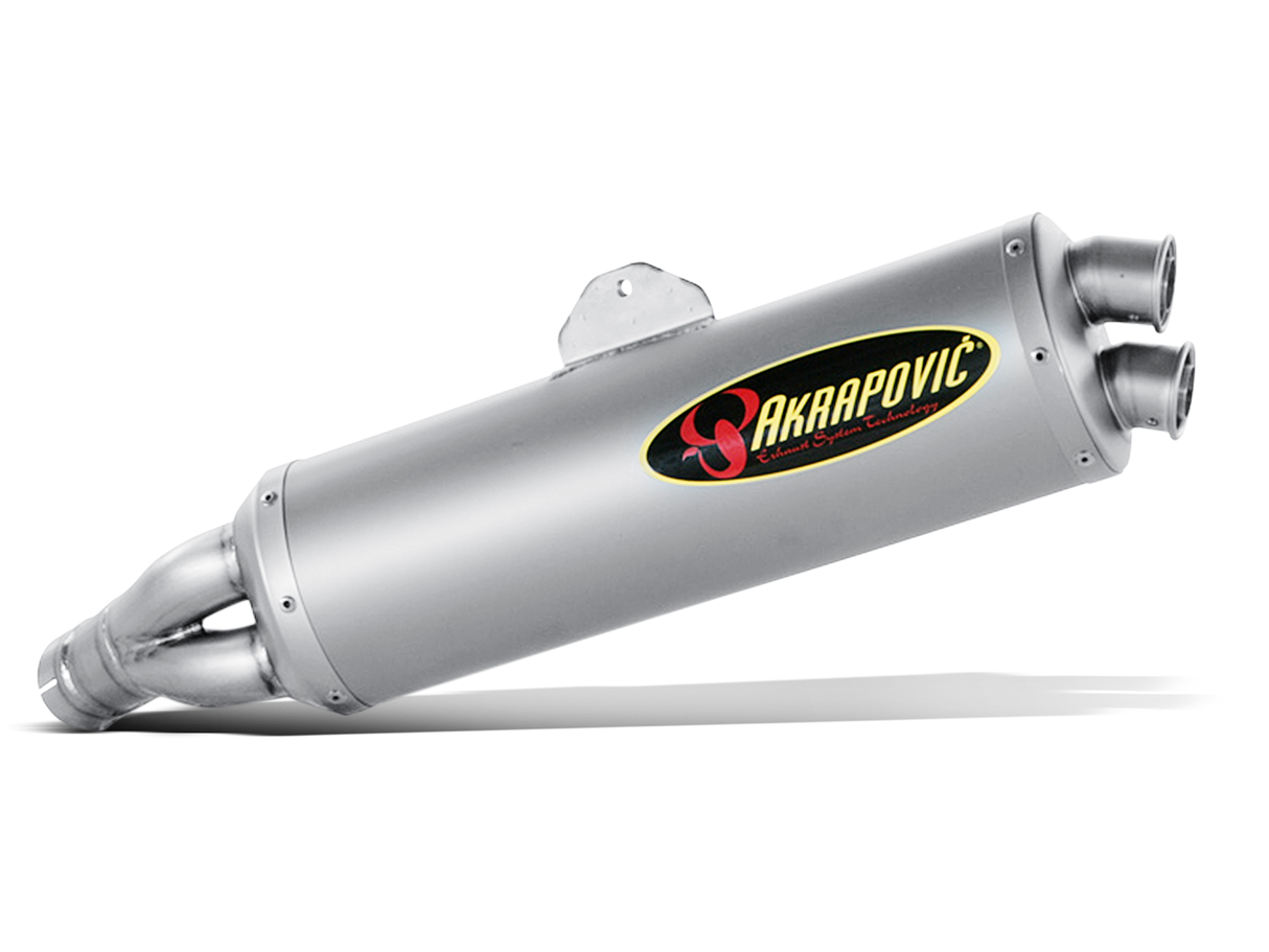 Akrapovic Slip-On Line Titanium Muffler System w/Titanium End Cap for BMW R 1200 R 06-10