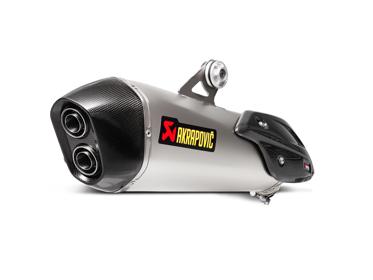 Akrapovic Slip-On Line Titanium Muffler System w/Carbon End Cap for BMW C650 Sport 16-20