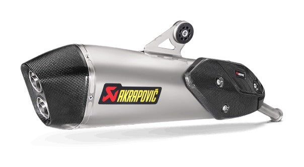 Akrapovic Slip-On Line Titanium Muffler System w/Carbon End Cap for BMW C650 GT 16-19