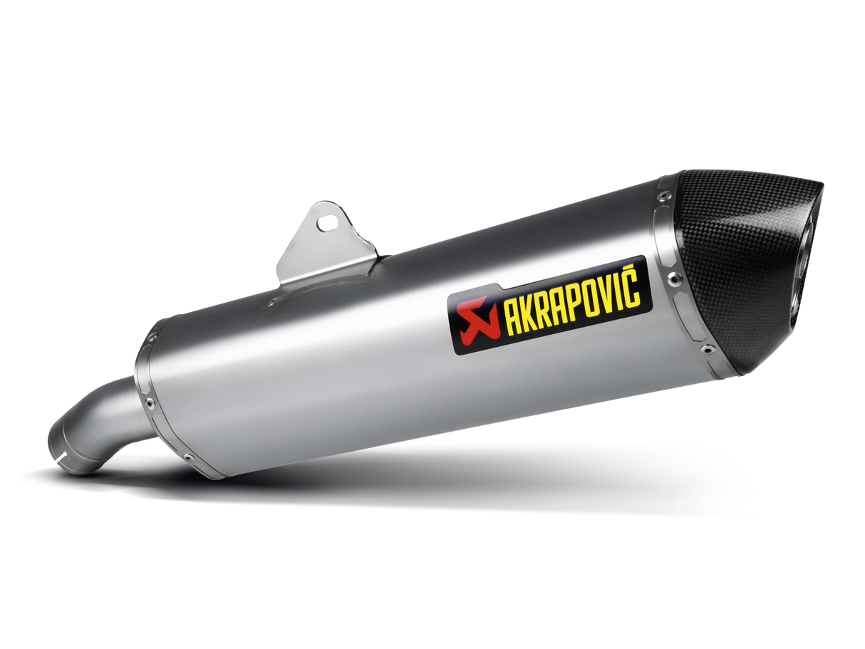 Akrapovic Slip-On Line Titanium Muffler System w/Carbon End Cap for BMW F 800 GT 09-16