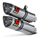 Akrapovic Slip-On Line Carbon Muffler System w/Carbon End Cap for Ducati Streetfighter 09-11/Streetfighter 848 11-15