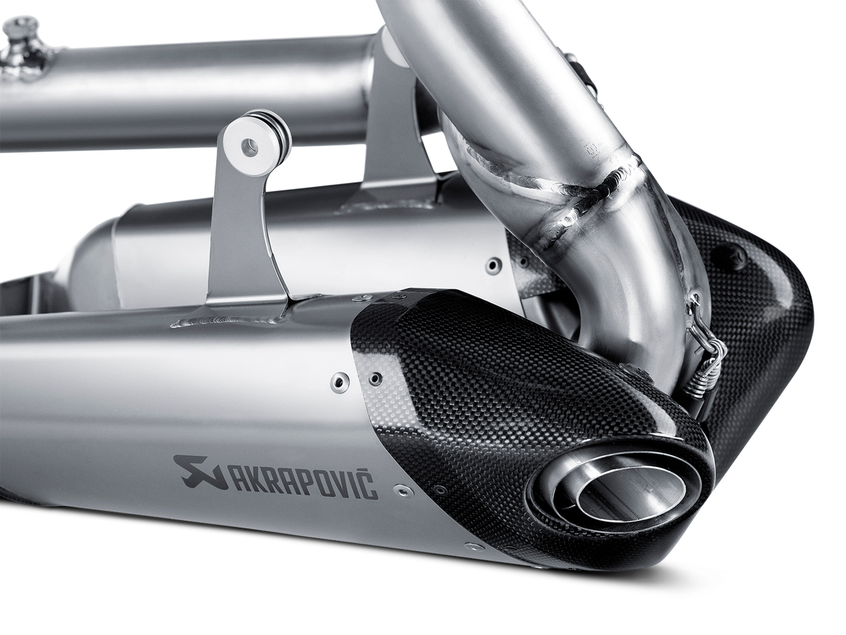 Akrapovic Evolution Line Titanium Exhaust System w/Carbon End Cap for Ducati 899 Panigale 14-15/1199 Panigale 12-14