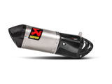 Akrapovic Slip-On Line Titanium Muffler System w/Carbon End Cap & Heat Shield for Ducati Multistrada 1200 S 15-17