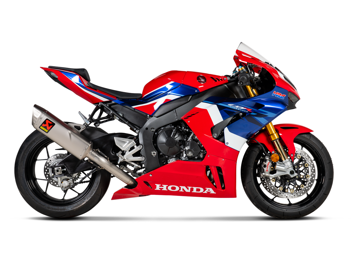 Akrapovic Evolution Line Titanium Exhaust System w/Titanium End Cap for Honda CBR1000RR-R Fireblade/SP 20-23